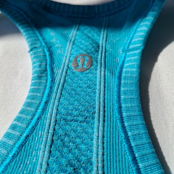 Lululemon Swiftly Tech Tank Top - Aqua - Picture 4 of 6